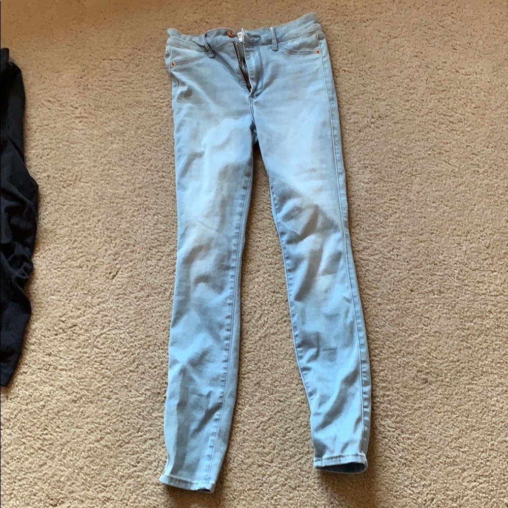 Abercrombie and Fitch Jean leggings high rise